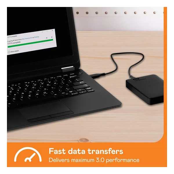 Western Digital Elements WDBU6Y0020BBK USB 3.0 2.5" 2 TB Harici Harddisk - Görsel 7