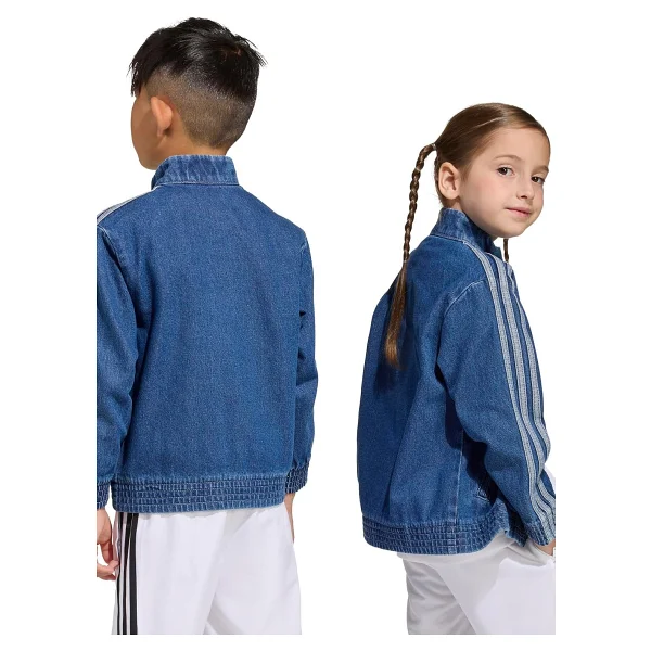 adidas Firebird Denim Çocuk Mavi Ceket - Görsel 2