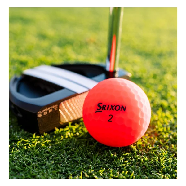 Srixon Yumuşak Hissediyorum 13 Brite Kırmızı Golf Topları - Görsel 6