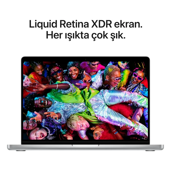 MacBook Pro M5 16 GB 1 TB SSD 14.2" MDE54TU/A Gümüş - Görsel 4