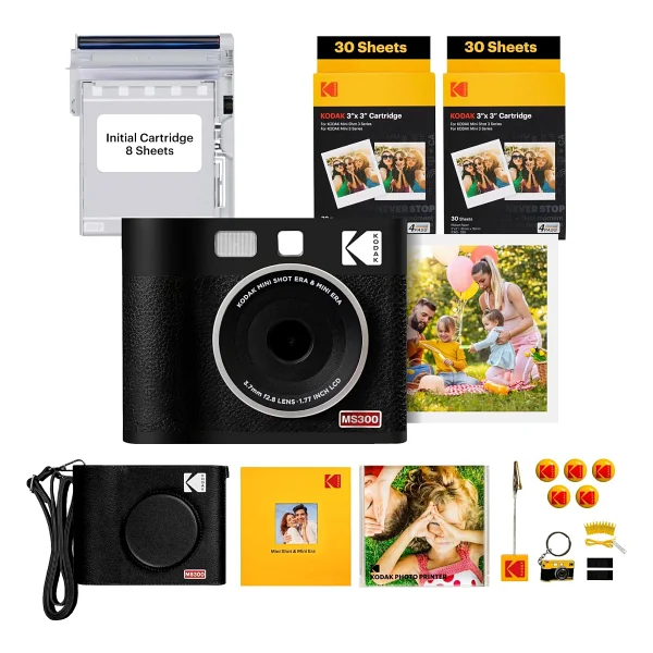 Kodak Mini Shot 3 Era Siyah Instant Fotoğraf Makinesi - Görsel 10