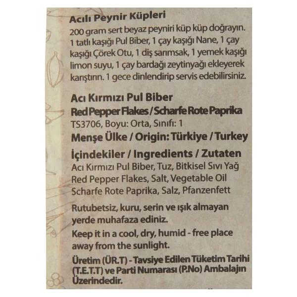 Bağdat Baharat 210 gr Pul Biber - Görsel 3