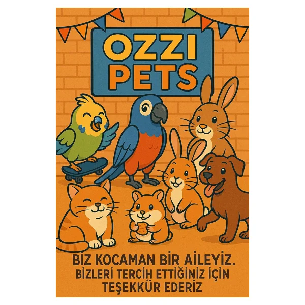 Ozzipetshop Muhabbet Kuş Tasmasi + Süpriz Hediye - Görsel 3