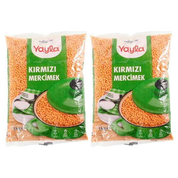 Yayla Kırmızı Mercimek 2 kg - Görsel 5