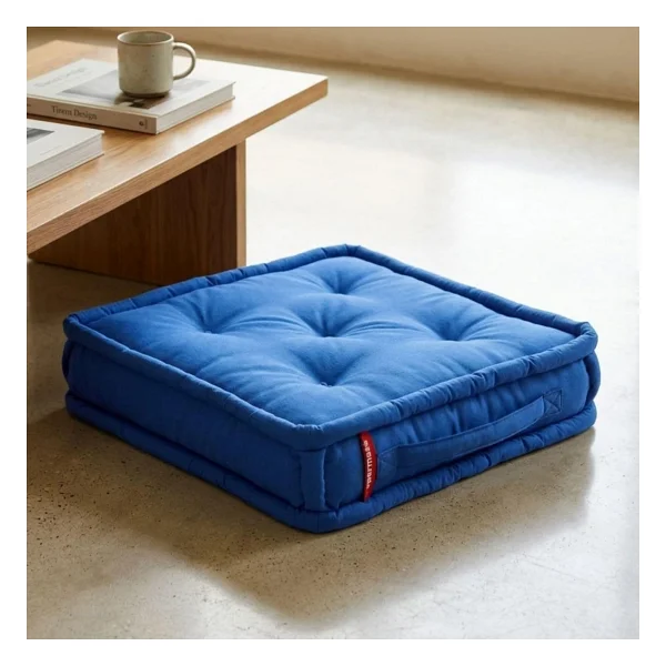 XPERMATE Bisküvi Minder Petek Önü Palet Üstü Minderi Fransız Minder Bank ve Bahçe Minderi 55x55x14 cm (Kremit) - Görsel 8