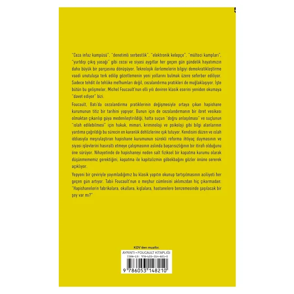 Hapishanenin Doğuşu - Gözetleme ve Cezalandırma - Michel Foucault - Görsel 4