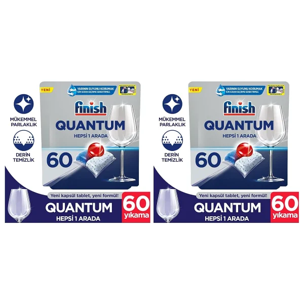 Finish Quantum Bulaşık Makinesi Tableti 60'lı - Görsel 9