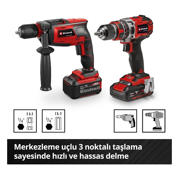 Einhell S-CASE 49108733 10 Parça Ahşap Matkap Ucu Seti - Görsel 7
