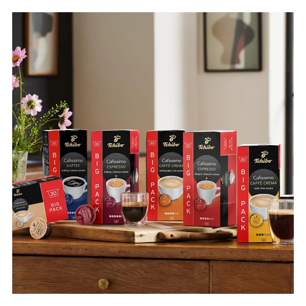 Tchibo Cafissimo Caffe Crema Decaffeinato Kapsül Kahve 10'lu - Görsel 7