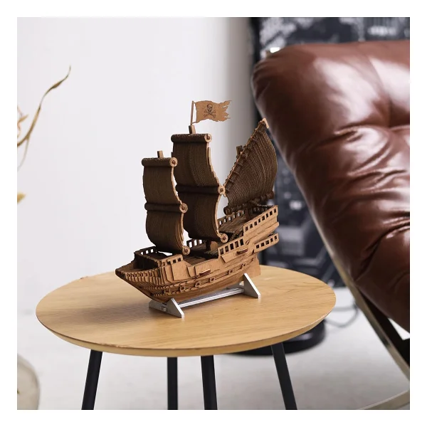 Cartonic Pirate Ship 3D Puzzle - Görsel 3