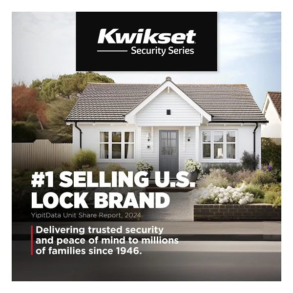 Kwikset Tylo Koridor/Dolap Geçit Kapı Tokmağı Mikroban Antimikrobiyal Korumalı Antik Pirinç - 92001-566 - Görsel 7