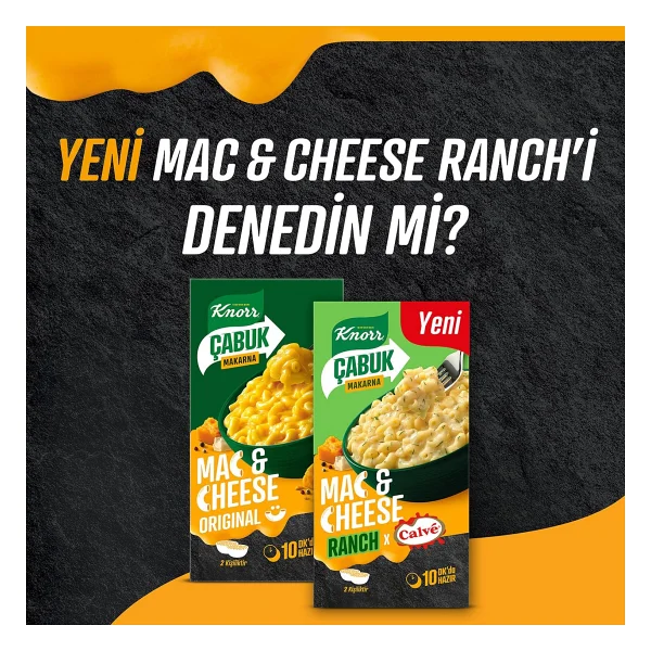 Knorr Mac and Chesee Peynirli Makarna 212 gr - Görsel 7