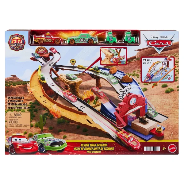 Disney Cars Radiator Springs Yarış ve Kurtarma Pisti Oyun Seti JFL57 - Görsel 8