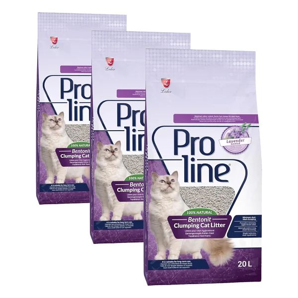 Proline Lavanta Kokulu 20 lt Bentonit Kedi Kumu - Görsel 5
