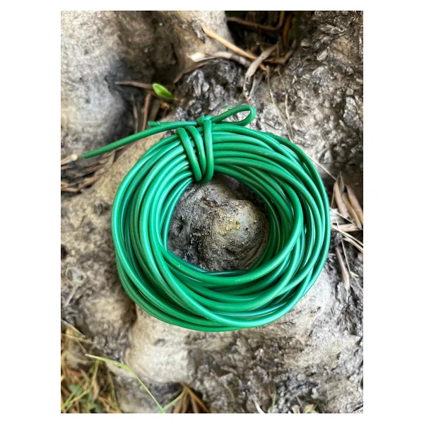 Aymen Çiçekçilik Fidan Bağlama Ipi 10 Metre - 3 Mm Sera Ipi Elastik Fide Bağlama Lastiği Bağ Dal Bitki Bağlama Ipi 10 Metre - Görsel 3