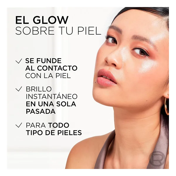 L'Oreal Paris Lumi Le Glass 610 Glassy Pearl Eclat Stick Highlighter - Görsel 7