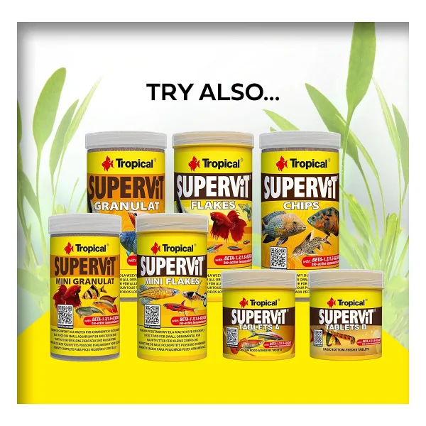 Tropical Supervit Granulat 250 ml Balık Yemi - Görsel 5