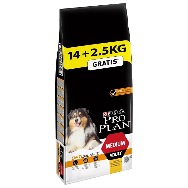 Pro Plan Medium Adult Tavuklu 16.5 kg Orta Irk Yetişkin Köpek Maması - Görsel 3