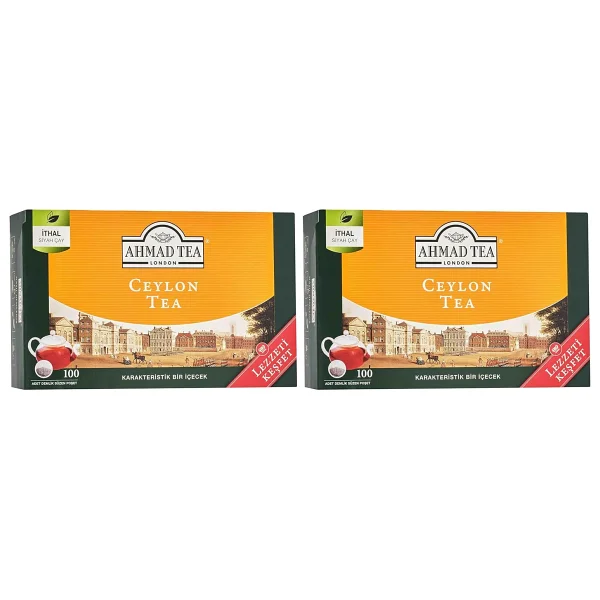 Ahmad Tea Ceylon Tea 2 gr 100'lü Bardak Poşet Çay - Görsel 5