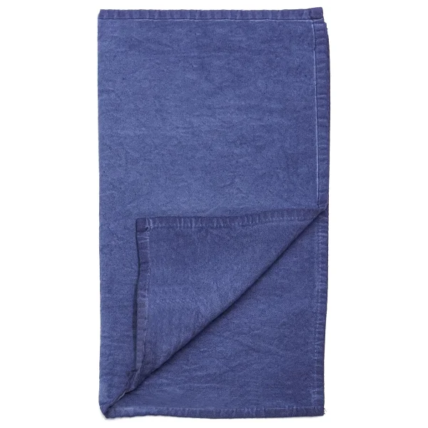 Taşlanmış Indigo Denim Pamuk Amerikan Servisi- 2'li Set - Görsel 3