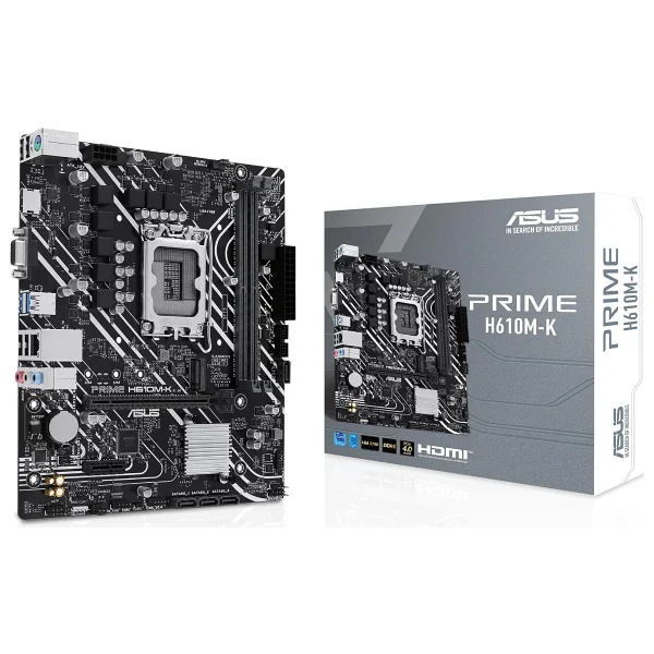 Asus Prime H610M-R D4 Intel LGA1700 DDR4 Micro ATX Anakart - Görsel 4