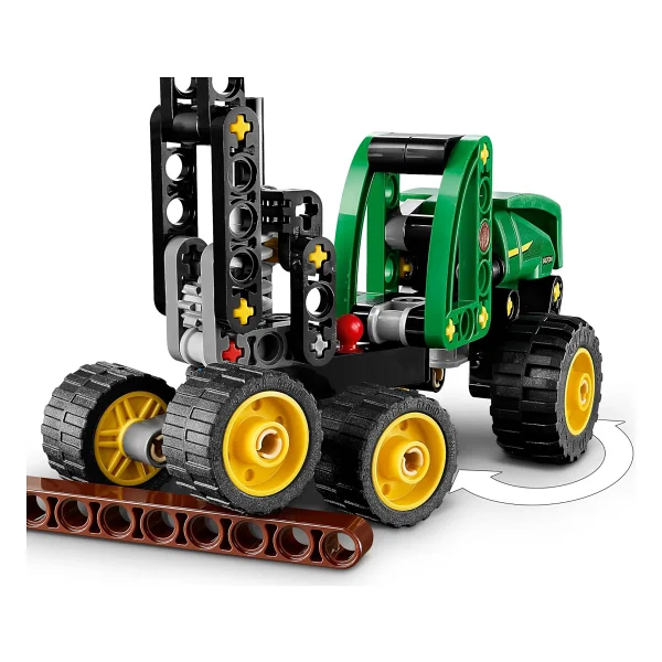 Lego 42218 Technic John Deere 1470H Tekerlekli Orman Makinesi - Görsel 7
