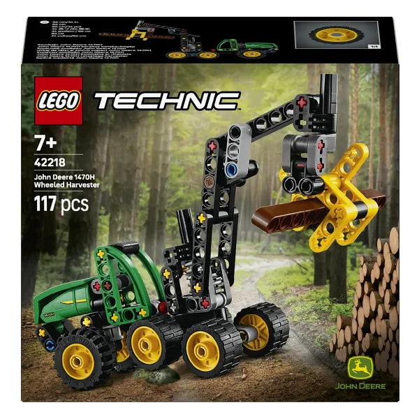 Lego 42218 Technic John Deere 1470H Tekerlekli Orman Makinesi - Görsel 6