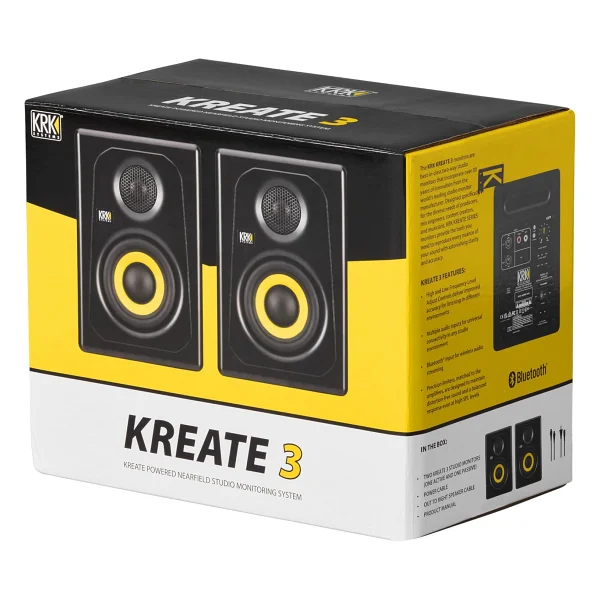 KRK Kreate 3 Stüdyo Monitörü (Çift) - Görsel 7