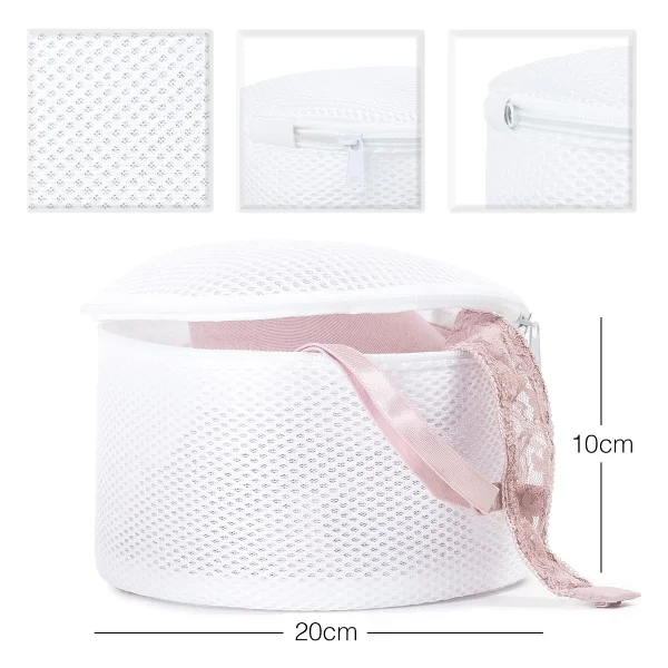 Ocean Home Textile Beyaz Renk İç Çamaşırı Yıkama Filesi 20 x 10 cm - Görsel 2