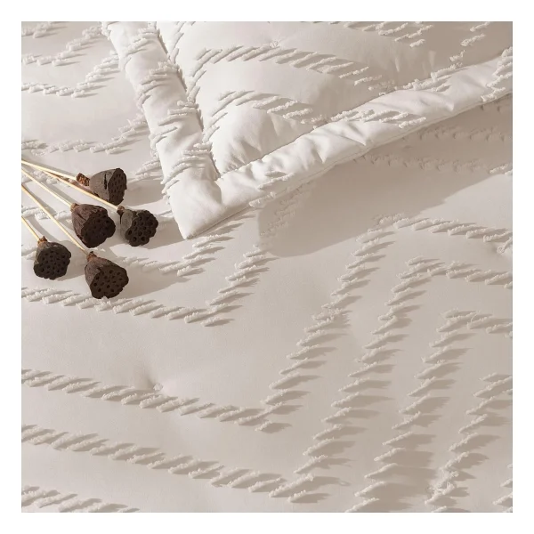 Linens Borneo Taş Tek Kişilik Yatak Örtüsü Seti - Görsel 2