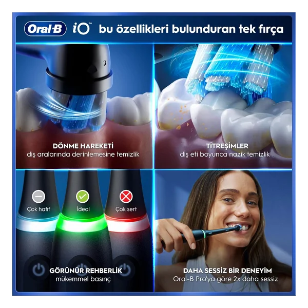 Oral-B iO 5 Şarjlı Diş Fırçası - Görsel 5