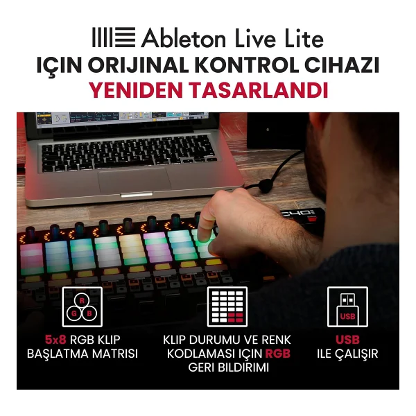 Akai APC64 Ableton Live Controller - Görsel 3