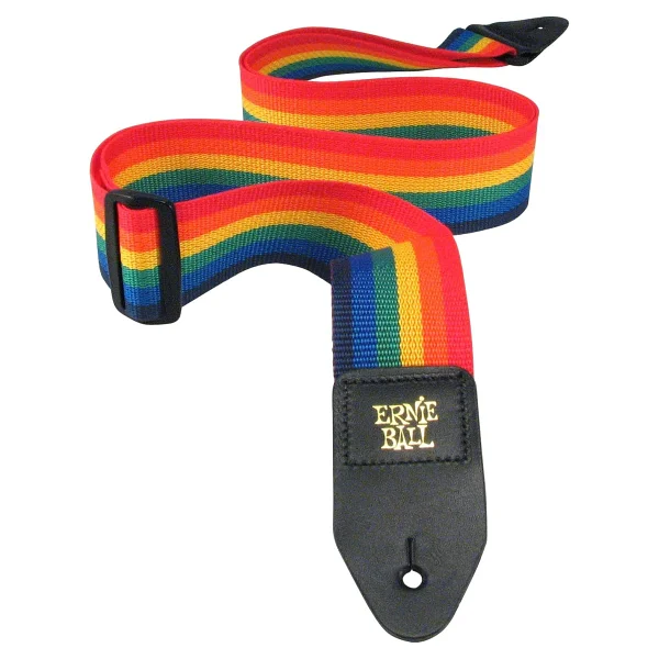 Ernie Ball Polypro Black Akustik Gitar Askısı Siyah - Görsel 9