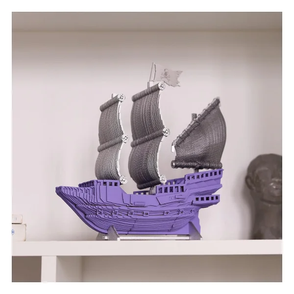 Cartonic Pirate Ship 3D Puzzle - Görsel 7