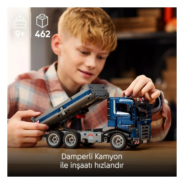Lego 42203 Technic Damperli Kamyon - Görsel 7