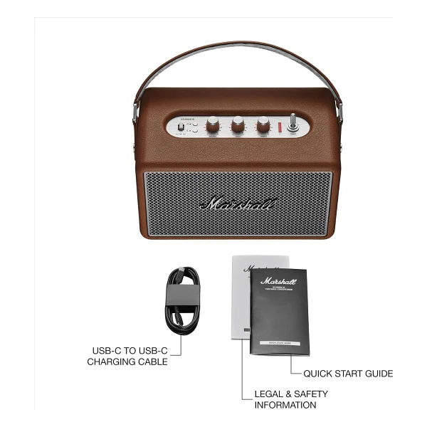 Marshall Kilburn III Kahverengi Bluetooth Hoparlör - Görsel 9