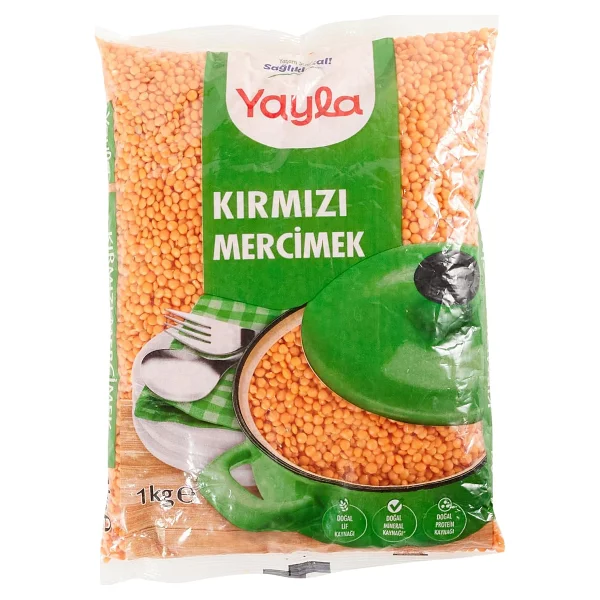 Yayla Kırmızı Mercimek 2 kg - Görsel 7