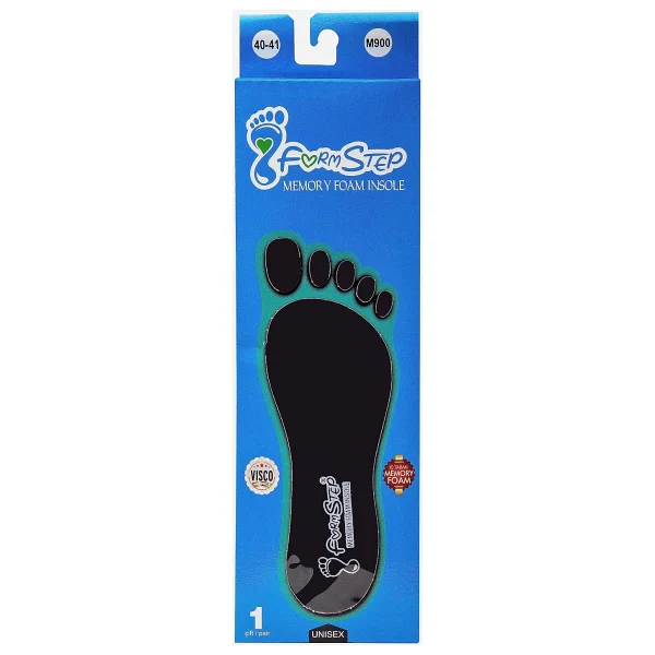 FormStep M900 Memory Foam İç Ayakkabı tabanlık, Ortopedik tabanlık, Topuk dikeni, Rahat tabanlık, Koşu tabanlığı, Konfor tabanlık, Darbe emici tabanlık (44-45) - Görsel 3