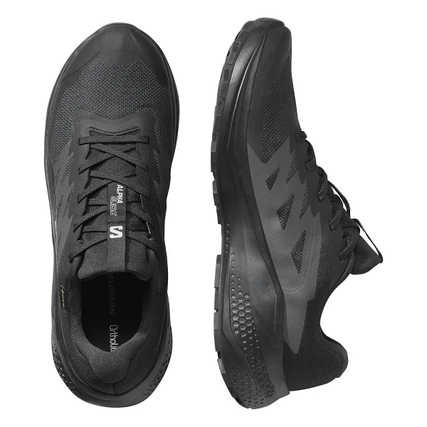 Salomon Alphaglide Gore-Tex L47802100 Siyah Erkek Koşu Ayakkabısı - Görsel 9
