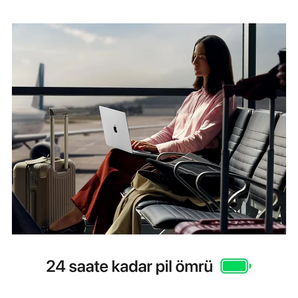 MacBook Pro M5 16 GB 1 TB SSD 14.2" MDE54TU/A Gümüş - Görsel 3