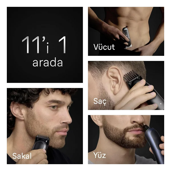 Braun Series 7ProBlade AutoSense AIO7540 11in1 Erkek Bakım Seti - Görsel 3