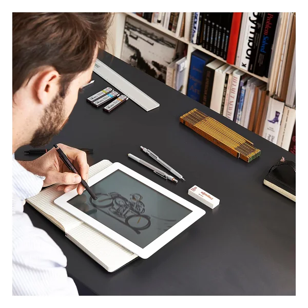 Rotring 800+ İki Fonksiyonlu Siyah 0.5 mm Versatil Uçlu Kalem - Görsel 8