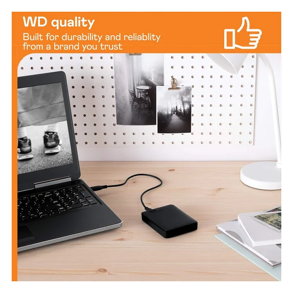 Western Digital Elements WDBU6Y0020BBK USB 3.0 2.5" 2 TB Harici Harddisk - Görsel 5