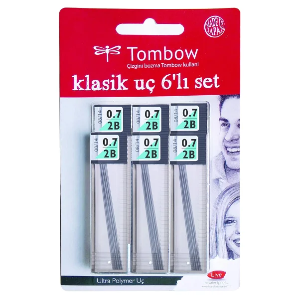 Tombow Leader Uç 0,7Mm 12Uç/Tüp, Hb - Görsel 8
