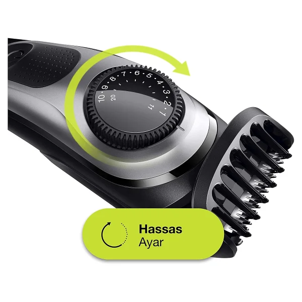 Braun BT5265 + Gillette Fusion5 ProGlide Saç ve Sakal Şekillendirici - Görsel 5