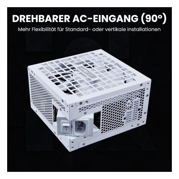 Lian Li RS1200G G9P.RS1200G.WH00.EU 1200 W Beyaz Power Supply - Görsel 5