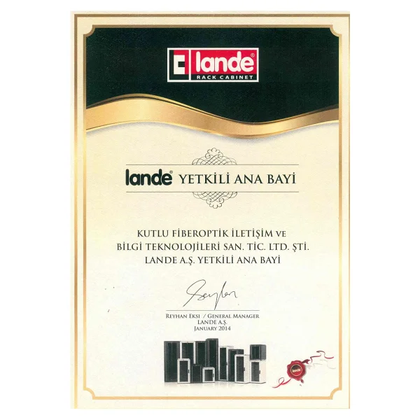 Lande 4u 19" Security Box Duvar Tipi Metal Kabinet, Demonte, 542MM Genişlik, 400MM Derinlik, Açık Gri - Görsel 4