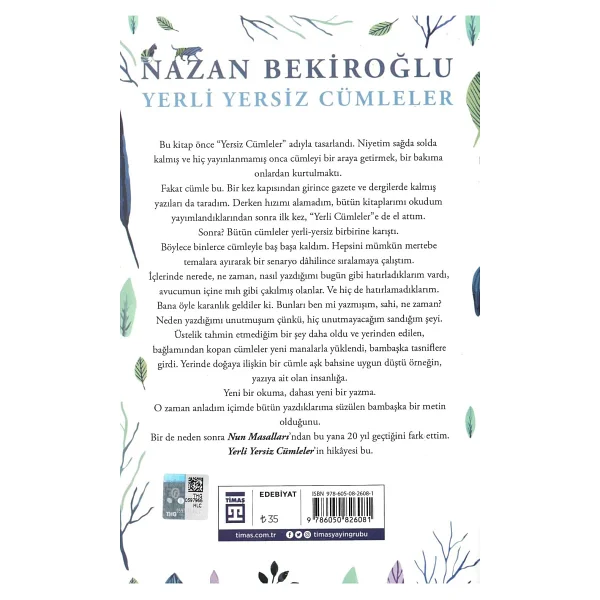 Yerli Yersiz Cümleler - Nazan Bekiroğlu - Görsel 2