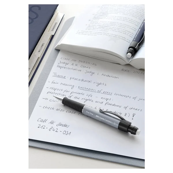 Faber-Castell Grip Plus Mavi 0.7 mm Versatil Uçlu Kalem - Görsel 6