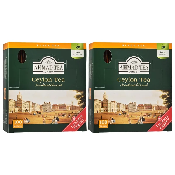 Ahmad Tea Ceylon Tea 2 gr 100'lü Bardak Poşet Çay - Görsel 7